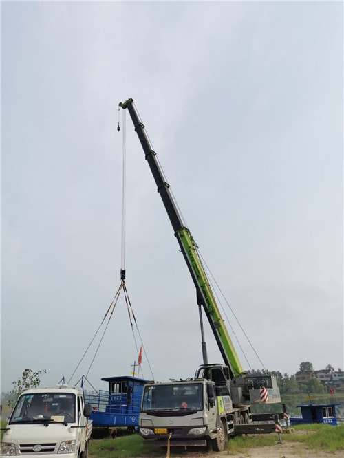 密云区桥梁建设吊装案例